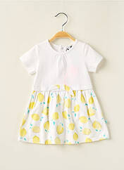 Robe mi-longue jaune 3 POMMES pour fille seconde vue