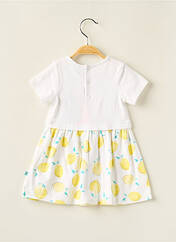 Robe mi-longue jaune 3 POMMES pour fille seconde vue