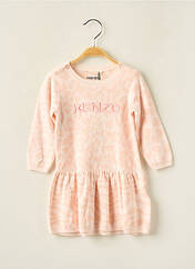 Robe mi-longue rose KENZO pour fille seconde vue