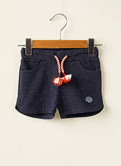 Short bleu 3 POMMES pour fille seconde vue