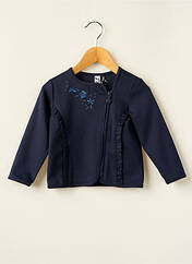 Veste casual bleu 3 POMMES pour fille seconde vue