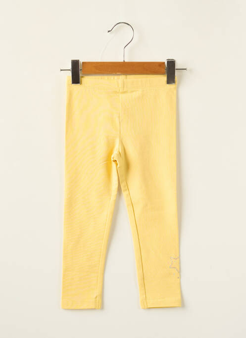 Legging jaune 3 POMMES pour fille