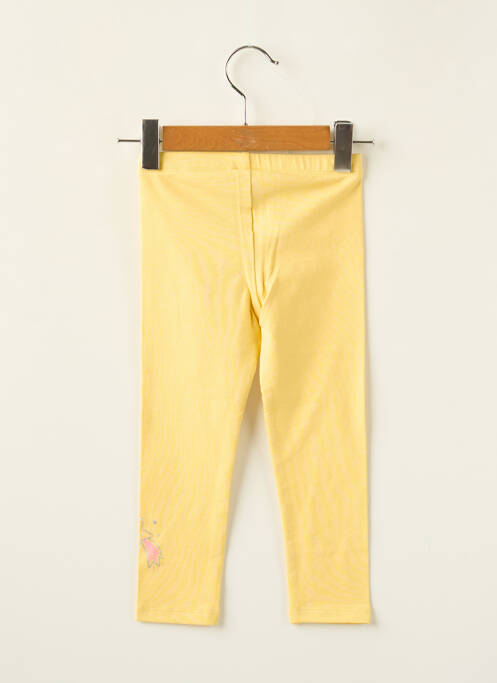Legging jaune 3 POMMES pour fille