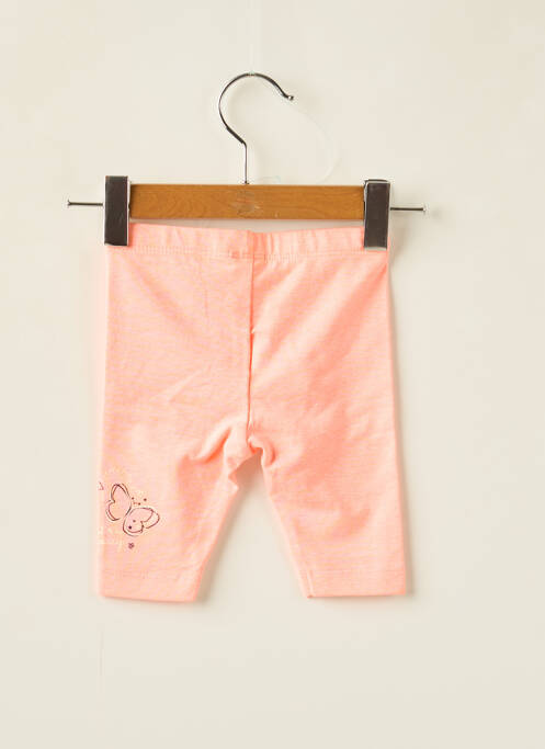 Legging orange 3 POMMES pour fille