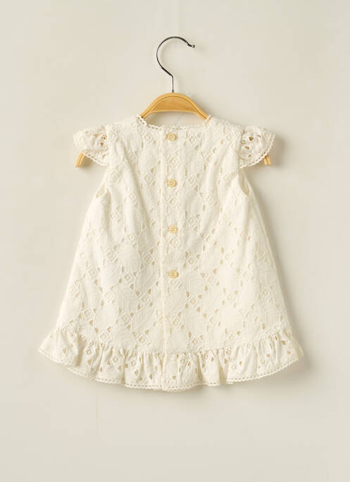 Robe mi-longue beige PAZ RODRIGUEZ pour fille