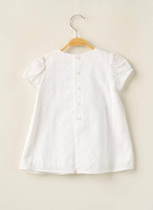 Robe mi-longue blanc PAZ RODRIGUEZ pour fille