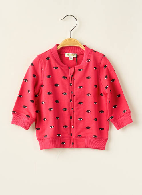 Veste casual rose KENZO pour fille