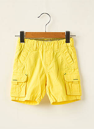 Short tissage popeline taille élastique jaune LITTLE MARC JACOBS garcon