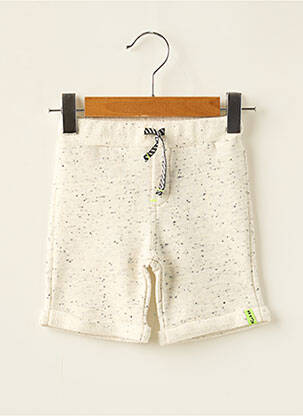Short stretch taille élastique gris 3 POMMES garçon