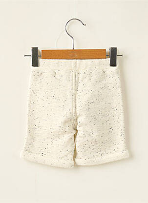 Short stretch taille élastique gris 3 POMMES garçon