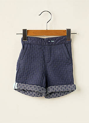 Short taille normale taille élastique bleu BILLYBANDIT garçon