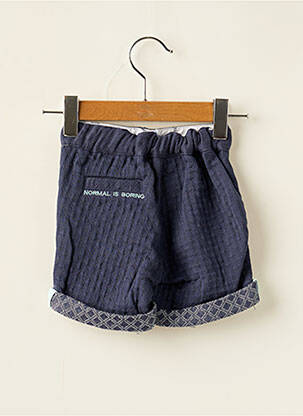 Short taille normale taille élastique bleu BILLYBANDIT garçon
