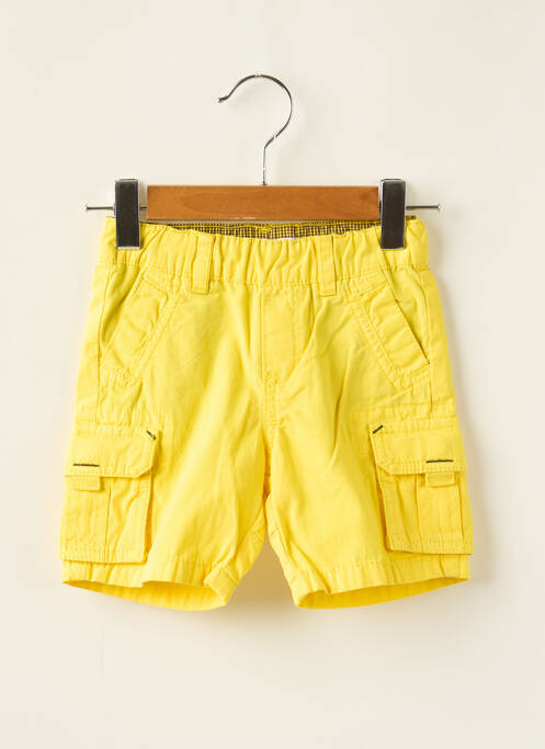 Short tissage popeline taille élastique jaune LITTLE MARC JACOBS garcon