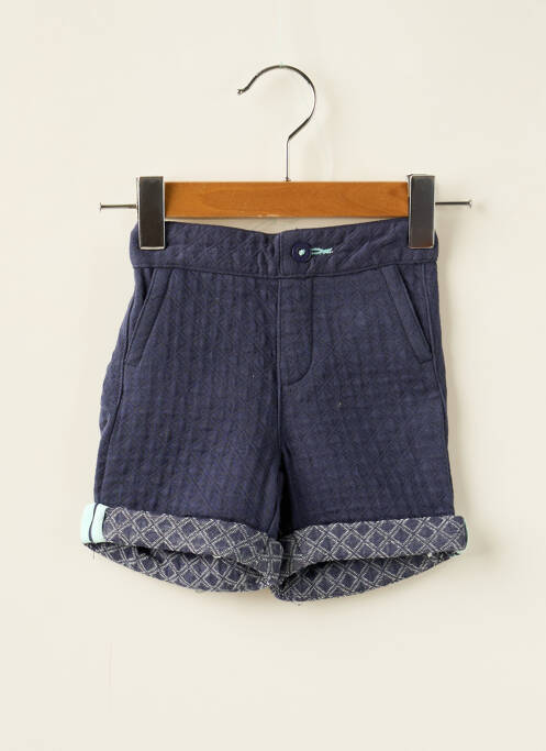 Short taille normale taille élastique bleu BILLYBANDIT garcon