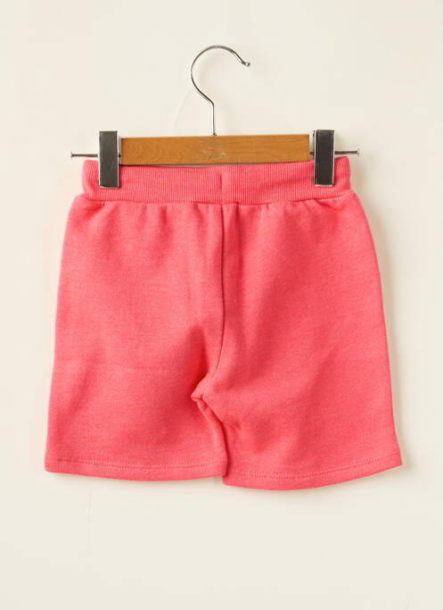 Short rose 3 POMMES pour fille