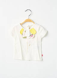T-shirt coupe cintrée manches courtes beige BILLIEBLUSH fille