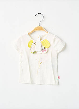 T-shirt coupe cintrée manches courtes beige BILLIEBLUSH fille