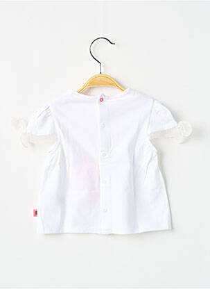T-shirt coupe cintrée manches courtes blanc BILLIEBLUSH fille