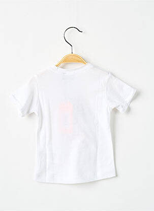T-shirt coupe cintrée manches courtes blanc 3 POMMES fille
