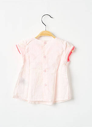 Blouse coupe évasée manches courtes rose BILLIEBLUSH fille