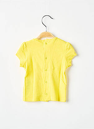 T-shirt coupe cintrée manches courtes jaune BILLIEBLUSH fille