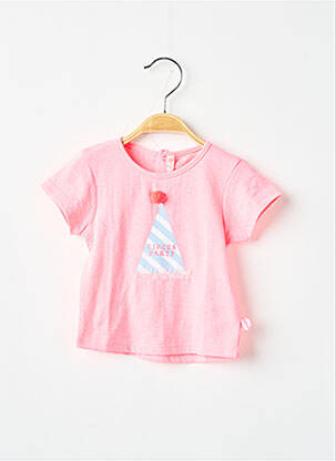 T-shirt coupe cintrée manches courtes rose BILLIEBLUSH fille