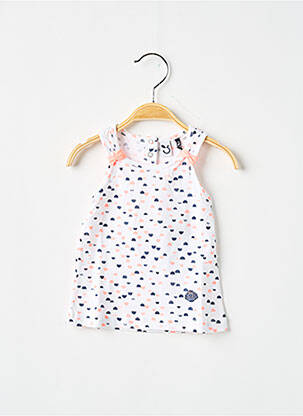 Débardeur stretch sans manche orange 3 POMMES fille