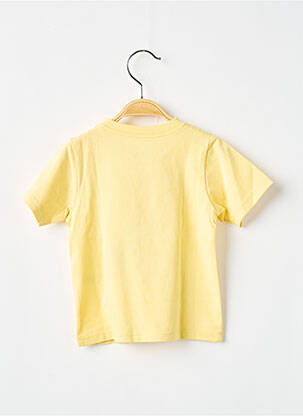 T-shirt stretch manches courtes jaune TIMBERLAND garçon