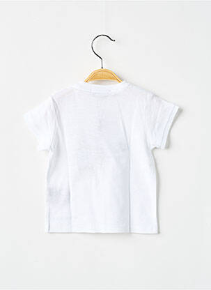 T-shirt stretch manches courtes blanc BURBERRY garcon