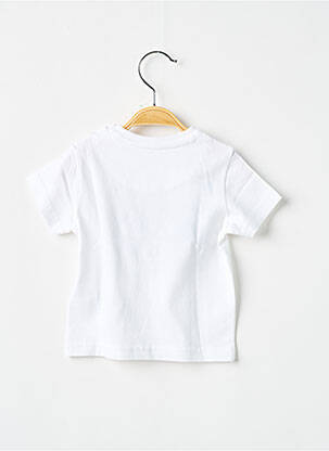 T-shirt stretch manches courtes blanc MAYORAL garçon