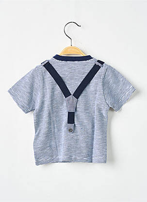 T-shirt stretch manches courtes bleu TIMBERLAND garçon