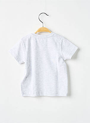 T-shirt fermeture pressionnée manches courtes gris MAYORAL garçon