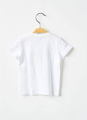 T-shirt stretch manches courtes blanc 3 POMMES garçon