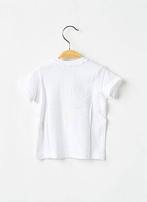 T-shirt stretch manches courtes blanc 3 POMMES garçon