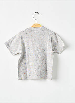 T-shirt coupe cintrée manches courtes gris TIMBERLAND fille