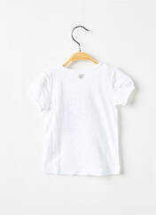 T-shirt blanc 3 POMMES pour fille seconde vue