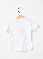 T-shirt blanc 3 POMMES pour fille seconde vue