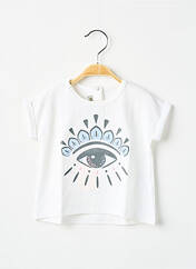 T-shirt blanc KENZO pour fille seconde vue