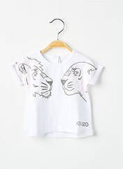 T-shirt blanc KENZO pour fille seconde vue