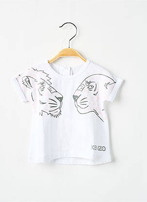 T-shirt blanc KENZO pour fille