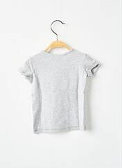 T-shirt gris 3 POMMES pour fille seconde vue