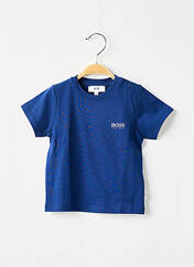 T-shirt bleu HUGO BOSS pour garçon seconde vue