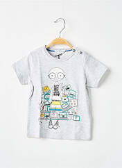 T-shirt gris LITTLE MARC JACOBS pour garçon seconde vue