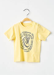 T-shirt jaune TIMBERLAND pour garçon seconde vue