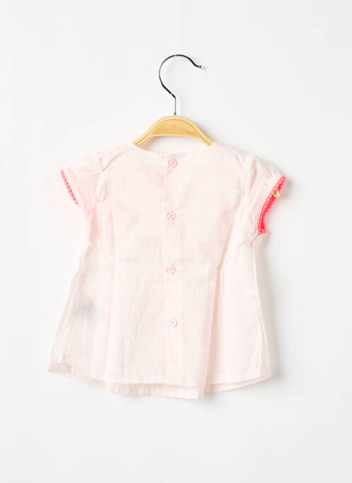 Blouse manches courtes manches courtes rose BILLIEBLUSH fille