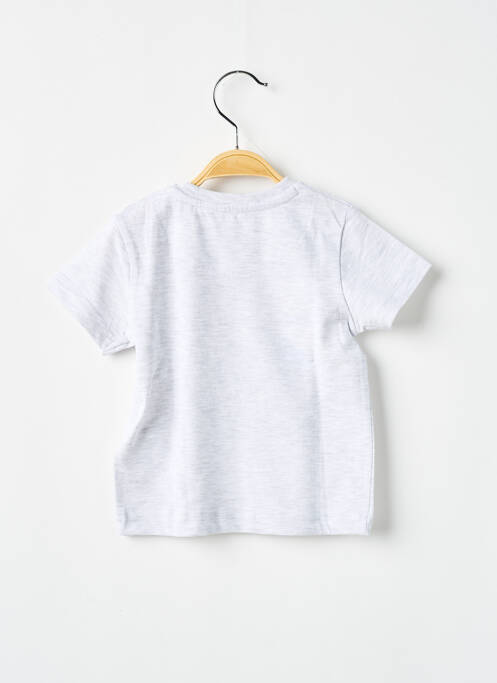 T-shirt fermeture pressionnée manches courtes gris MAYORAL garcon