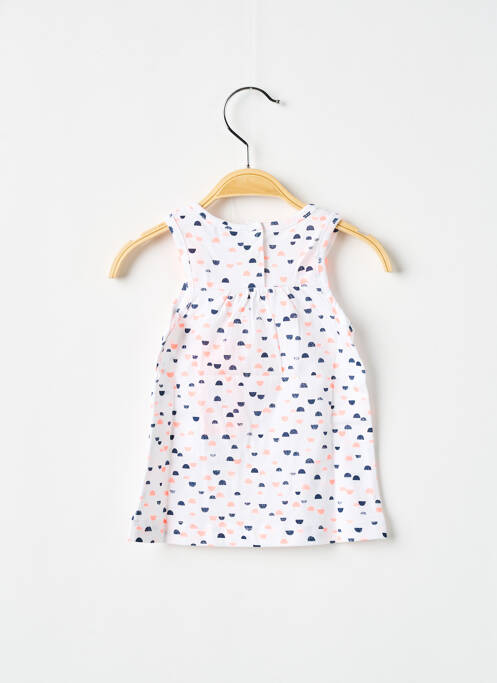 Débardeur orange 3 POMMES pour fille