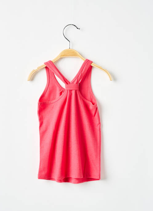 Débardeur rose 3 POMMES pour fille