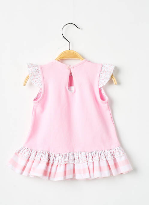 Robe mi-longue rose PAZ RODRIGUEZ pour fille