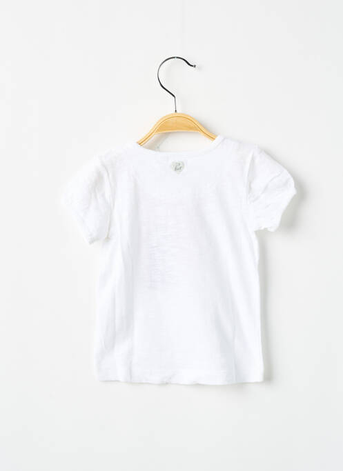 T-shirt blanc 3 POMMES pour fille